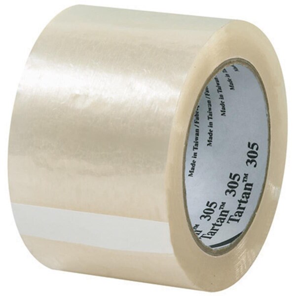 Swivel 3 in. x 110 yds. Clear 3M- 305 Carton Sealing Tape SW3354160 - main